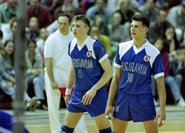 Nikola i Vanja Grbić u dresu Jugoslavije