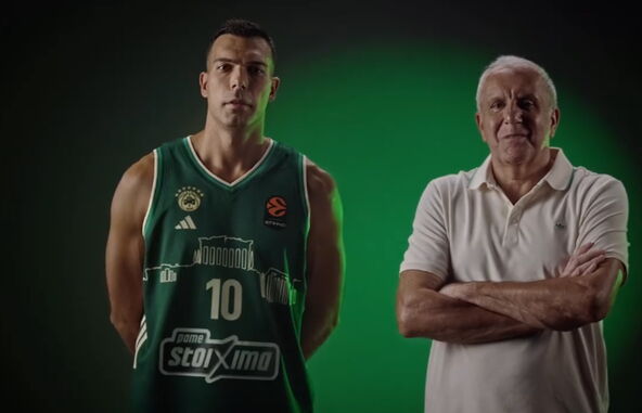 Željko Obradović i Kostas Slukas
