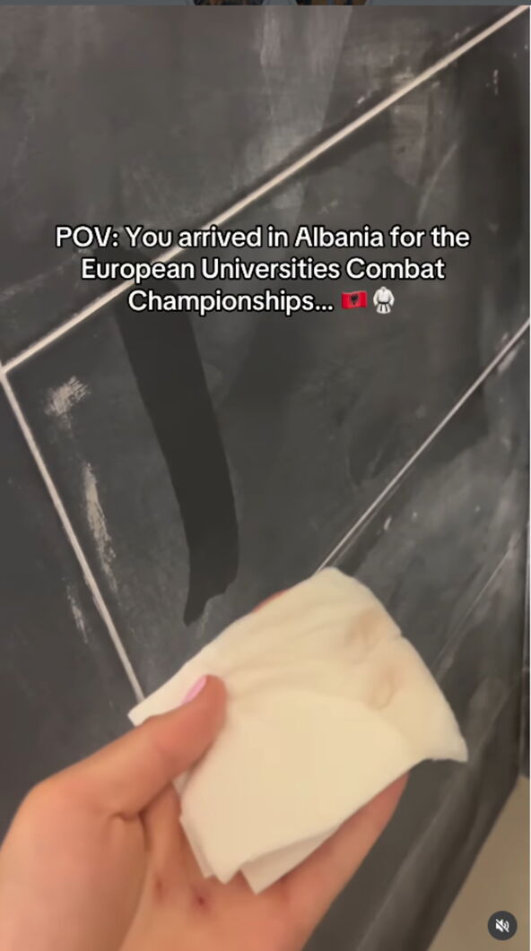 Marta Navickajte pokazuje šta ju je sačekalo u Tirani
