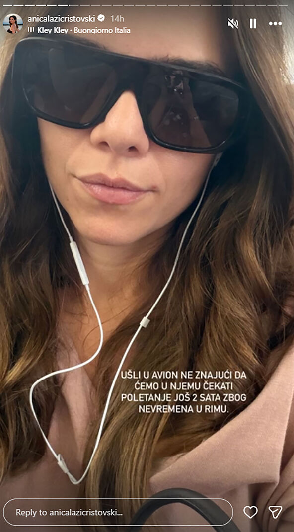 Anica Lazić se žali na poletanje aviona