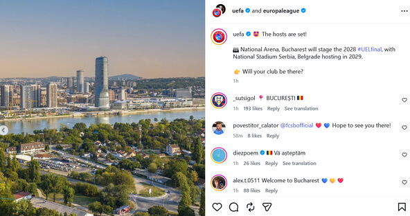 UEFA predstavila nacionalni stadion Srbije