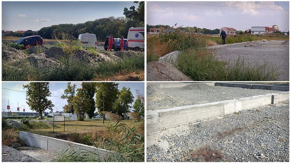 Mesto gde je usmrćen muškarac u Novoj Pazovi