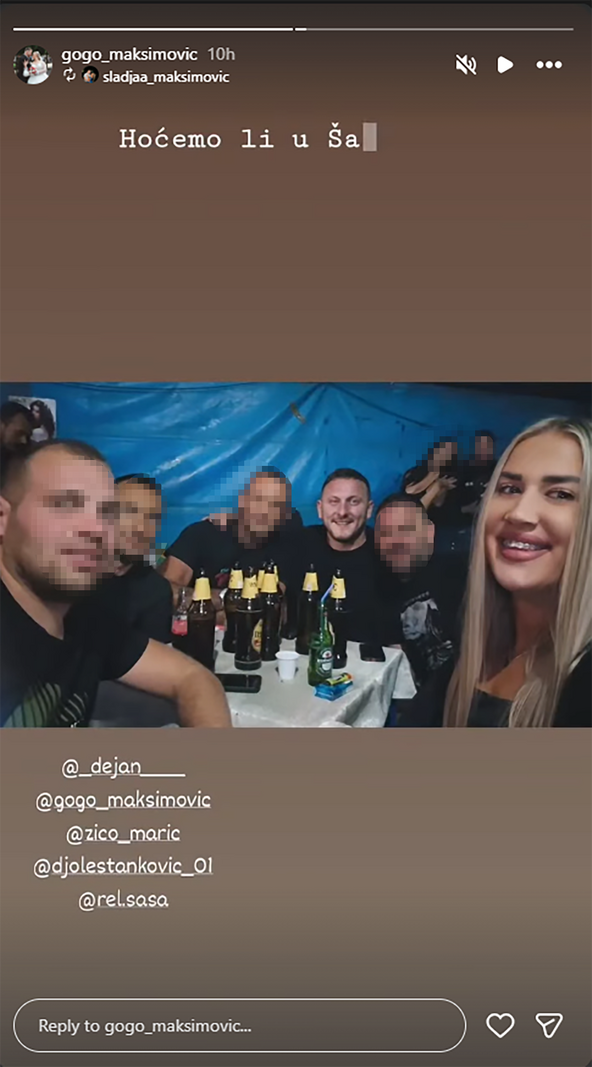 Goran Maksimović pre nesreće