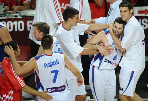 Srbija Hrvatska Svetsko prvenstvo 2010. godine