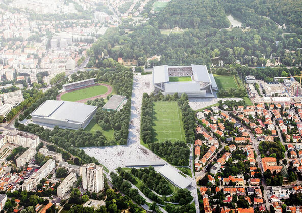 Idejno rešenje Stadiona Maksimir