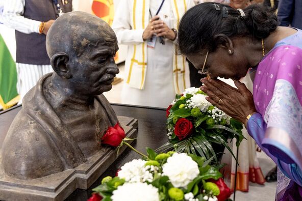 Mahatma Gandi je bio svetac za ljude