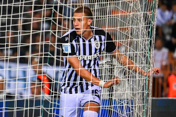 Ognjen Ugrešić na utakmici PAOK-a