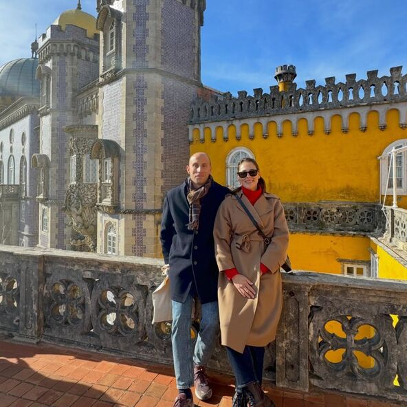 Ivana Prlainović sa Andrijom Prlainovićem