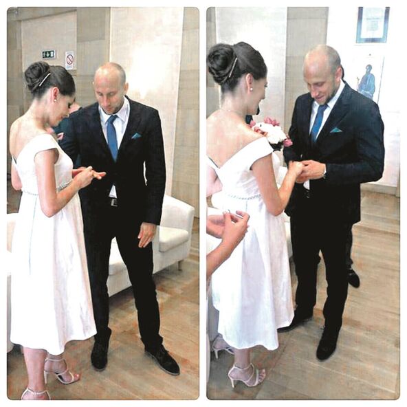 Fotografije sa venčanja Andrije Prlainovića