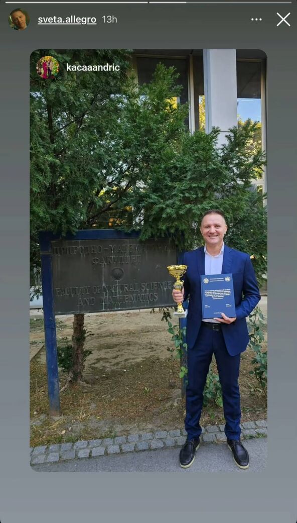 Sveta Alegro doktorat