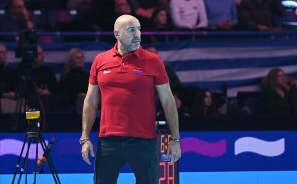 Ivica Tucak na utakmici Hrvatske u vaterpolu
