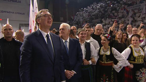 Aleksandar Vučić i Tomislav Nikolić
