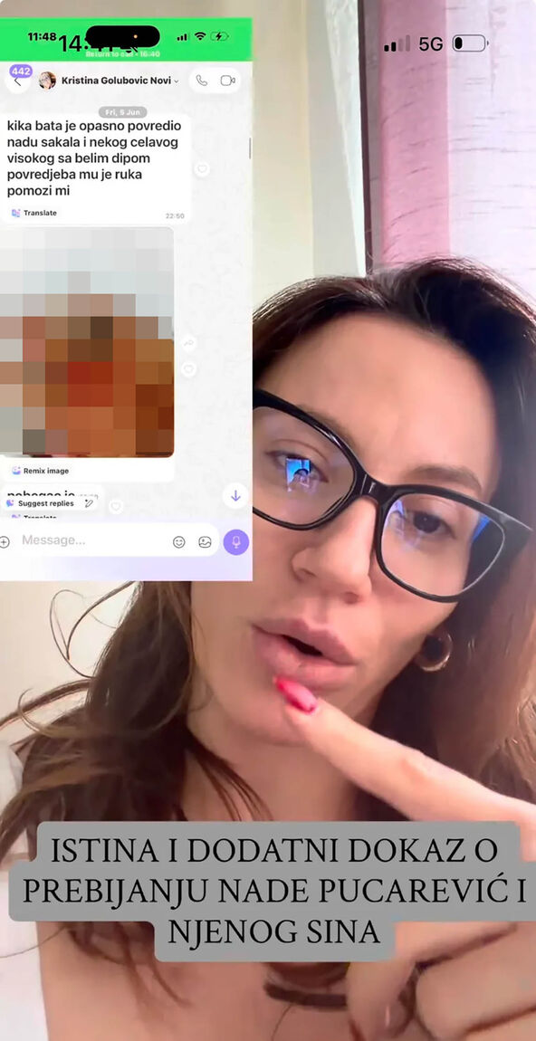 Kristina pokazala dokaze