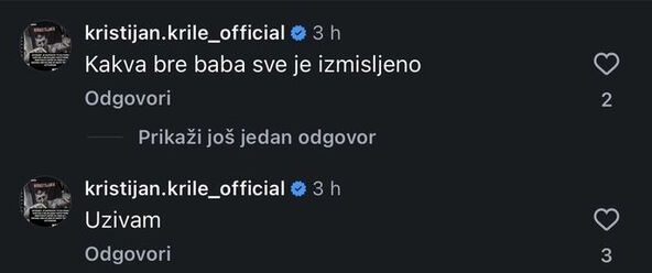 komentar kristijana golubovića