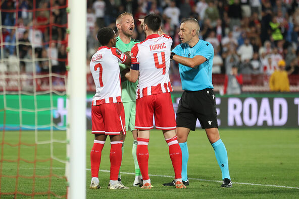 Radu Petresku rumunski sudija sudi Zvezdi u Evropi