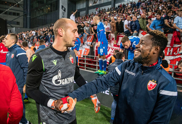 Milan Borjan slavi plasman u Ligu šampiona sa Ričmondom Boaćijem