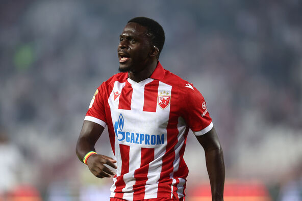Damba Dijeng u dresu Crvene zvezde
