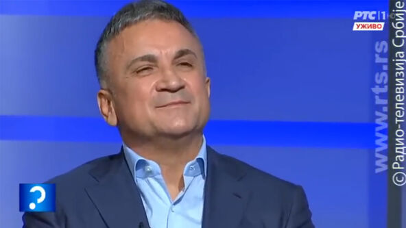 Srđan Đoković na RTS-u.