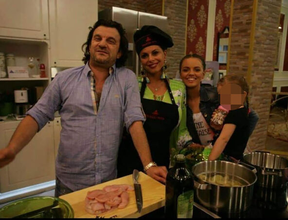 Aca Lukas sa Sonjom, Sofijom i ćerkom