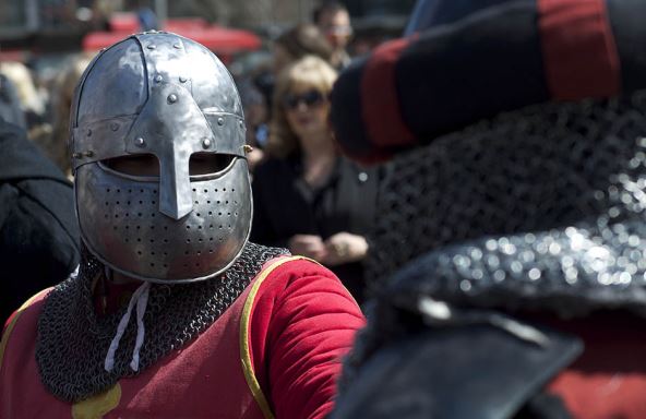 "Vitez fest" otvoren na Beogradskoj tvrđavi Kalemegdan.