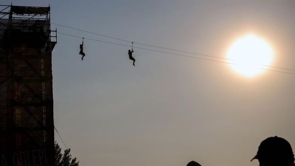 Zip-line na Adi Ciganliji, adrenalinska zabava koju morate da probate.