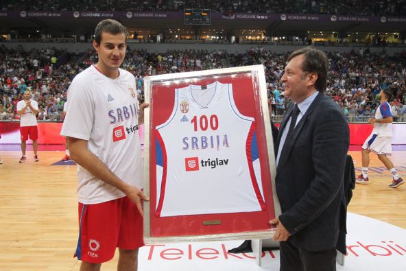Srbija - Francuska 73:63 prijateljska utakmica