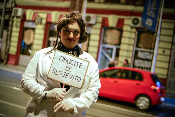 Nada Macura kostim za Noć veštica