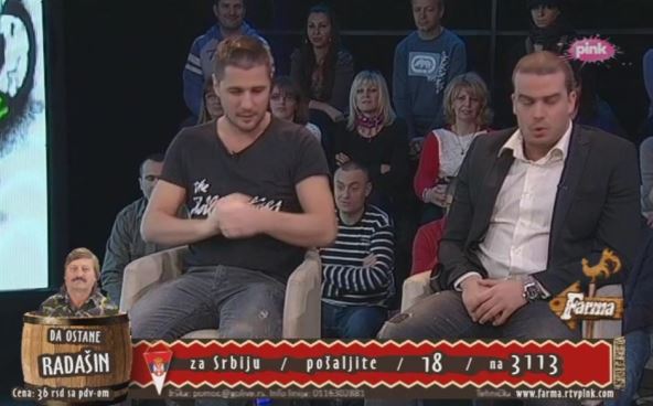 Farma: Marko Miljković i Manuel Stojanović podrška Radašinu