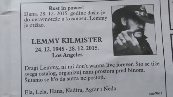 Lemi Kilmister Motorhead