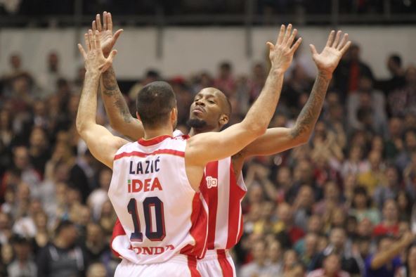 Crvena zvezda - Cedevita polufinale ABA plej-ofa prvi meč