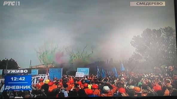 Vučić - Železara Smederevo - Popiću piće 