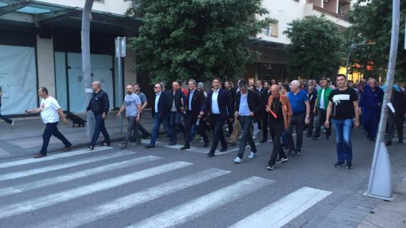 Protest Demokratskog fronta u Podgorici