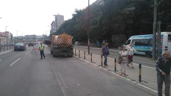 Beograd -gužve kod Sajma