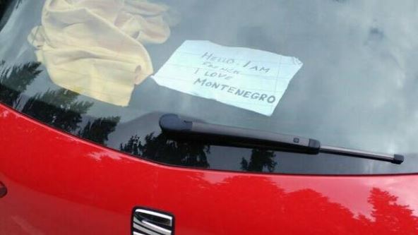 Poruka turiste - Ja volim Crnu Goru