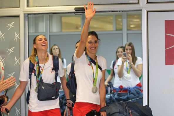 Srpski olimpijci po povratku iz Rio de Žaneira