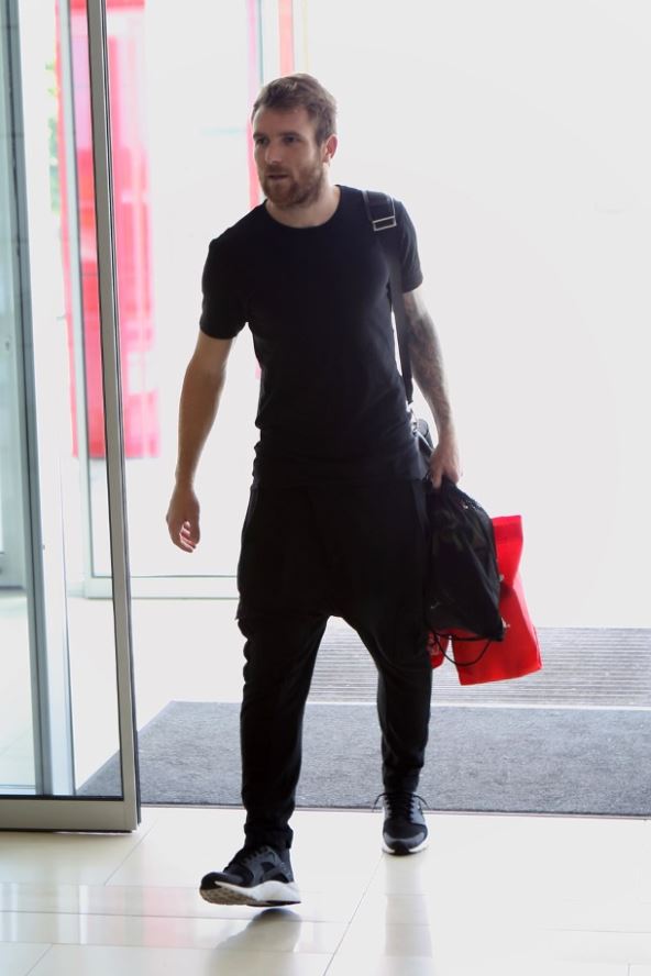 Aleksandar Katai na okupljanju reprezentacije u Staroj Pazovi