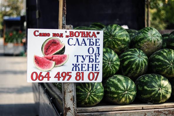 Lubenice na Pijaci Vidikovac - Sladje od tudje žene