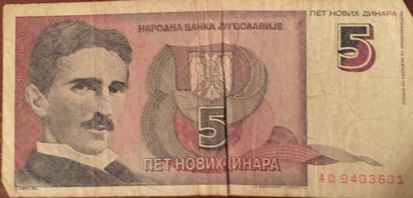 Stare novčanice - SFRJ