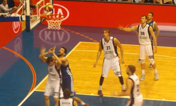 Mornar - Zadar 104:110, 9. kolo ABA liga 2016/17