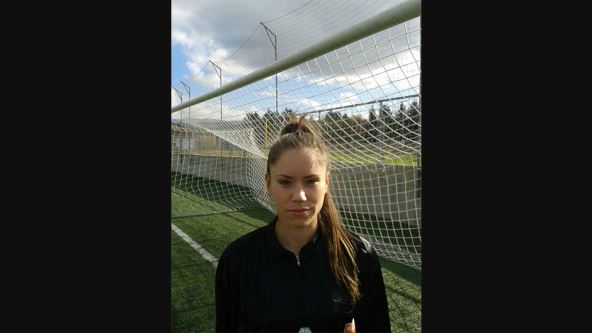 Ženski fudbalski sudija iz Berana Nina Obradović