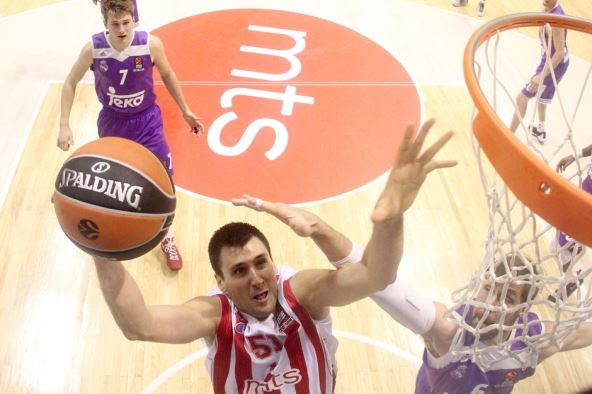 Crvena zvezda Real Madrid 82:70