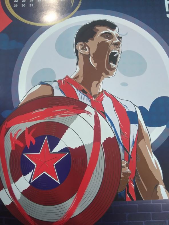 Kalendar KK Crvena zvezda za 2017