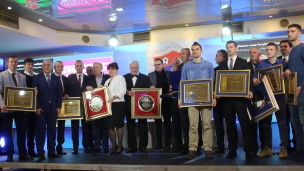 Dragan Džajić Predrag Mijatović nagrada "MIljan Miljanić"