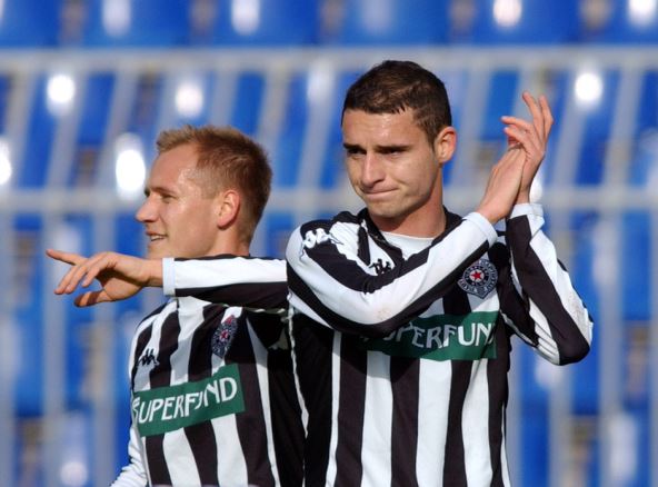 Andrija Delibašić trener Partizana - igrački dani u Partizanu