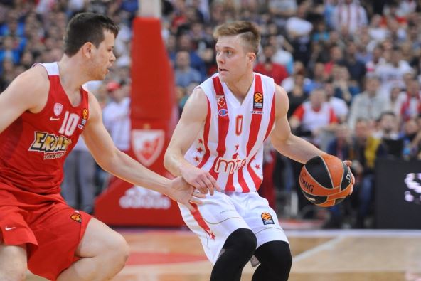 Crvena zvezda - Olimpijakos 64-66, Evroliga 2017