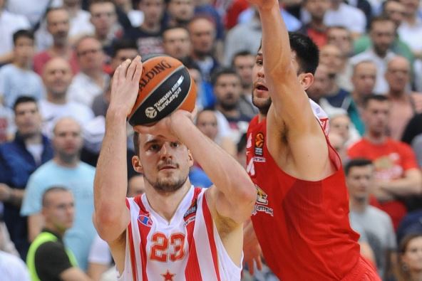 Crvena zvezda - Olimpijakos 64-66, Evroliga 2017