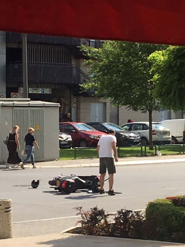 Ana Nikolić kolima udarila motociklistu 