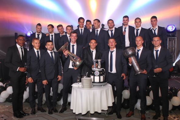 FK Partizan proslava titule i duple krune 2017