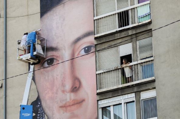 Mural na Paliluli: Opština Palilula dobija 19 murala na fasadama zgrada (FOTO)