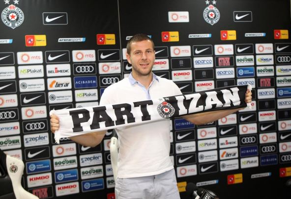 Nemanja Antonov u Partizanu